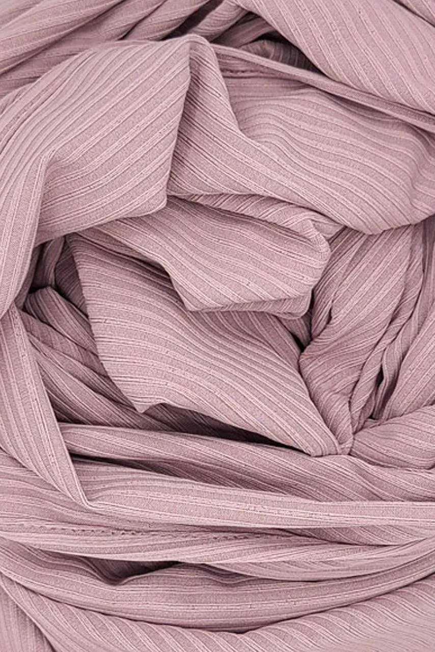 Ribbed Jersey Hijab - Wisteria