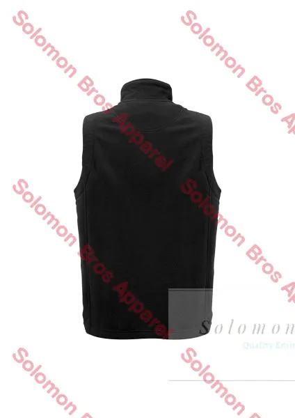 Simple Mens Micro Fleece Vest