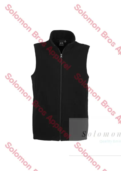 Simple Mens Micro Fleece Vest