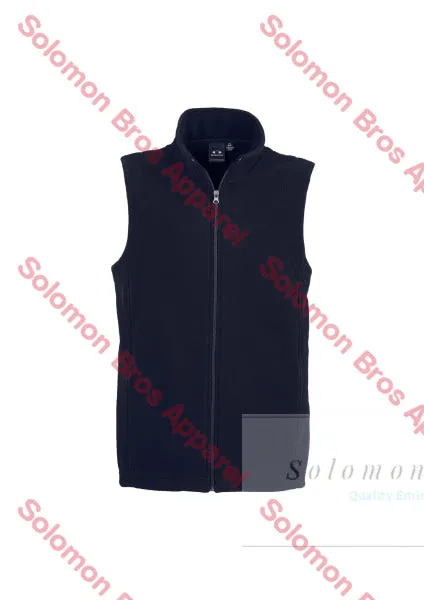 Simple Mens Micro Fleece Vest