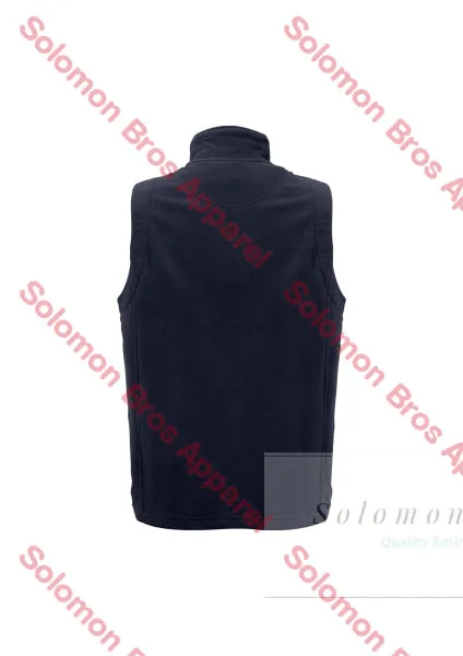 Simple Mens Micro Fleece Vest