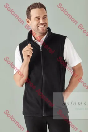 Simple Mens Micro Fleece Vest