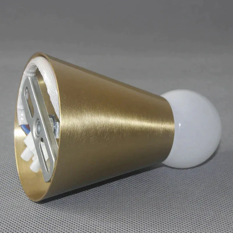 Simple Metal Tapered Led Ceiling Lamp