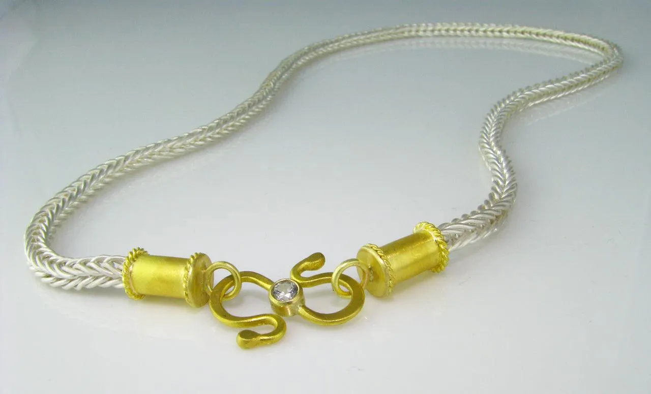 Simple Roman Chain Gold & Silver