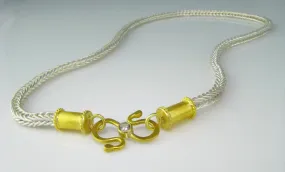 Simple Roman Chain Gold & Silver