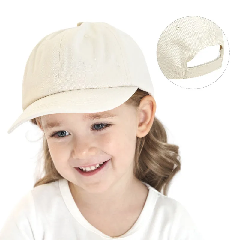 Simple Summer Baseball Cap Hats for Kids