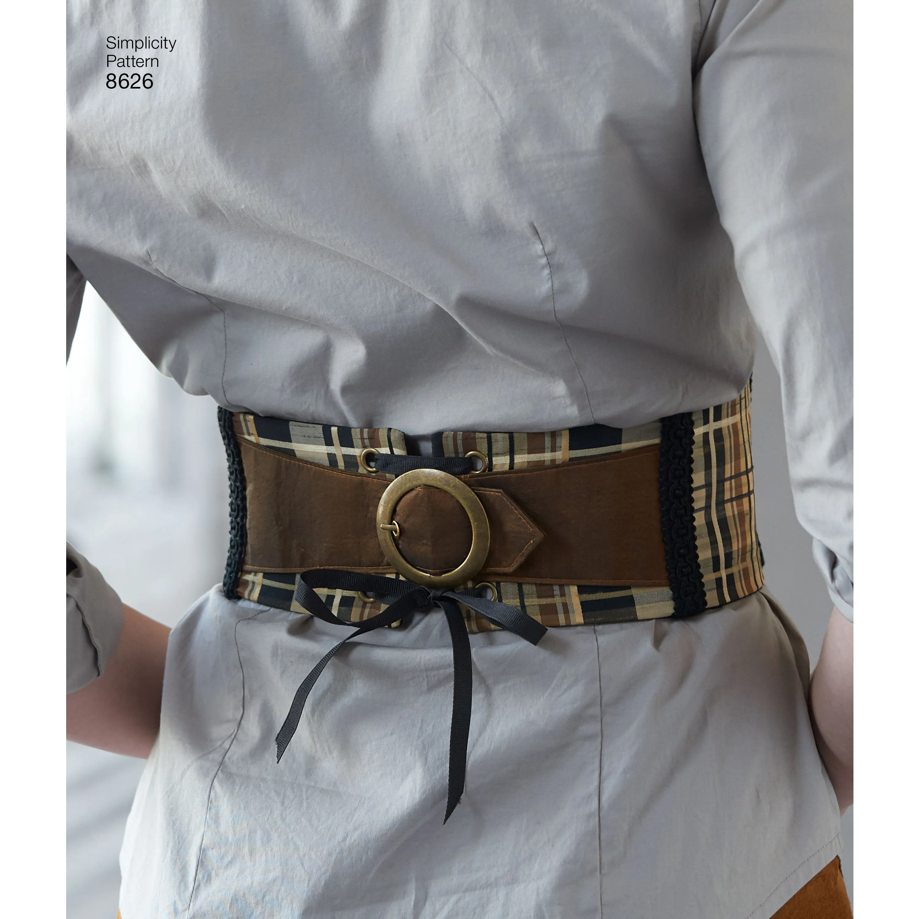 Simplicity Pattern 8626 corset belts