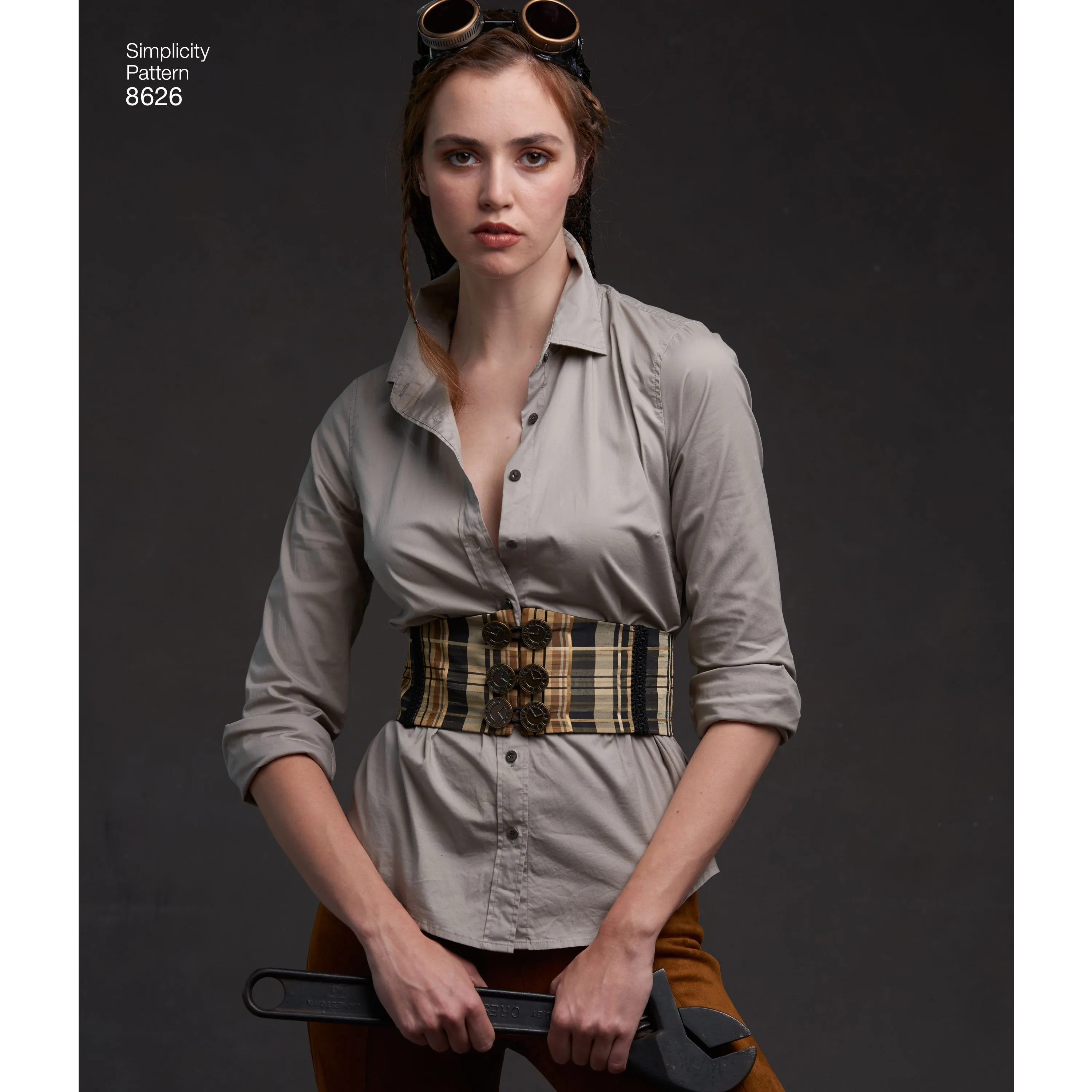 Simplicity Pattern 8626 corset belts