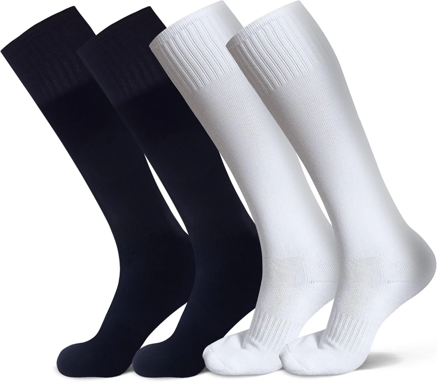 Soccer Softball Baseball Football Socks for Adults Youth Men Women Knee High Sport Athletic Socks