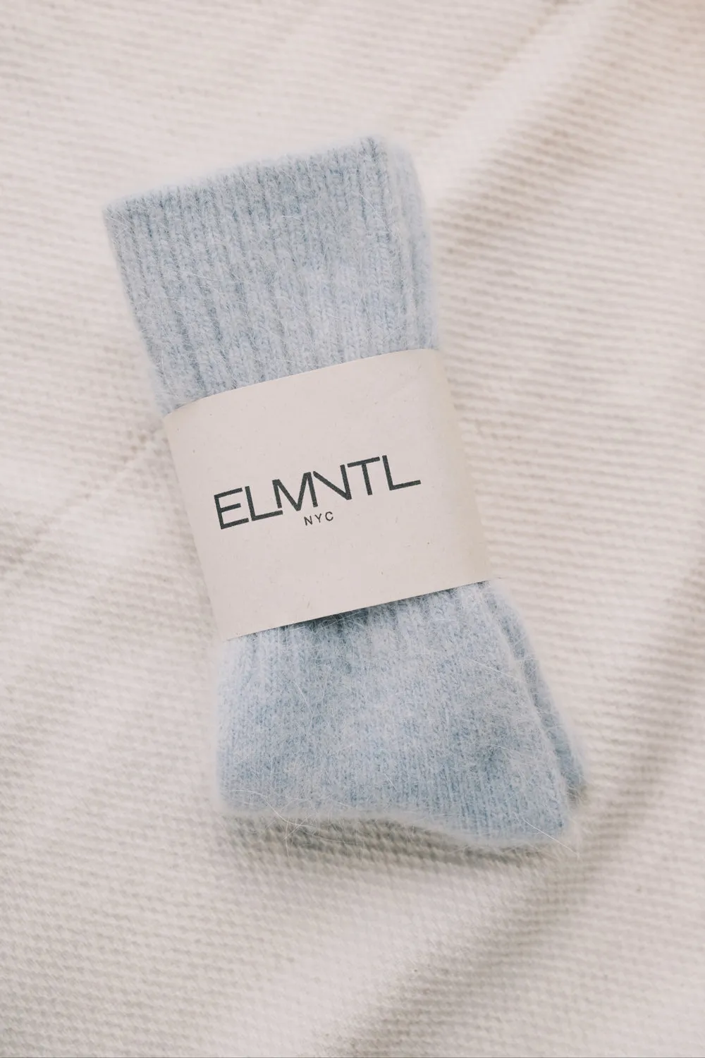 soft wool socks - angora