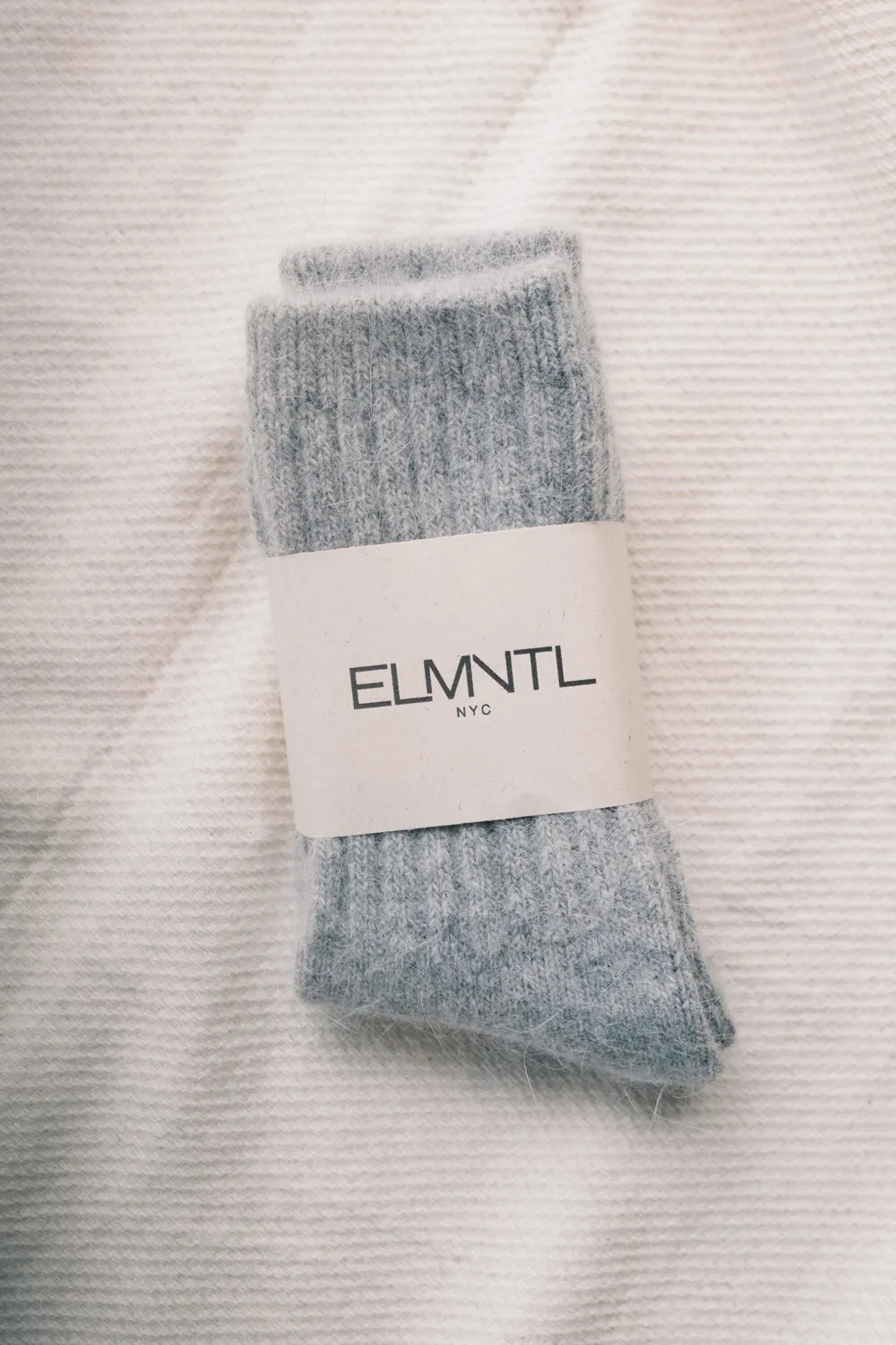 soft wool socks - angora