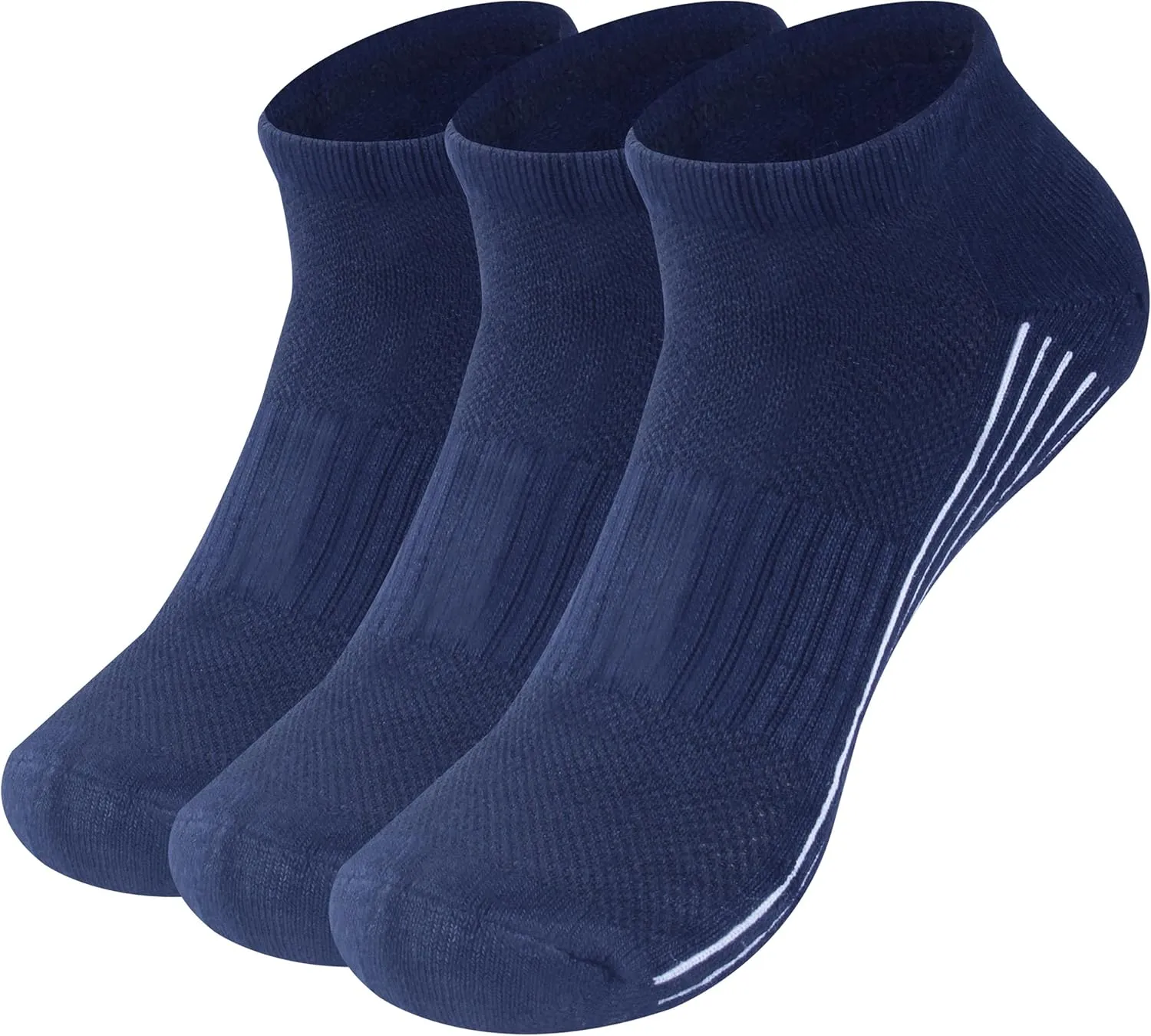 SPST Running Viscose Socks, Women Men Moisture Wicking Cushioned Breathable Soft Ankle/Crew Hiking Low Cut Seamless Socks