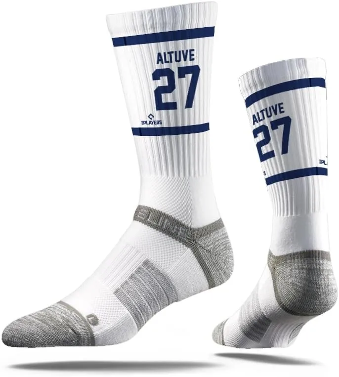 Strideline Houston Astros José Altuve Premium Crew Sherzy Socks