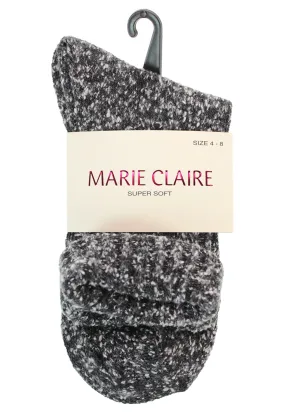 Super Soft Black Cosy Socks
