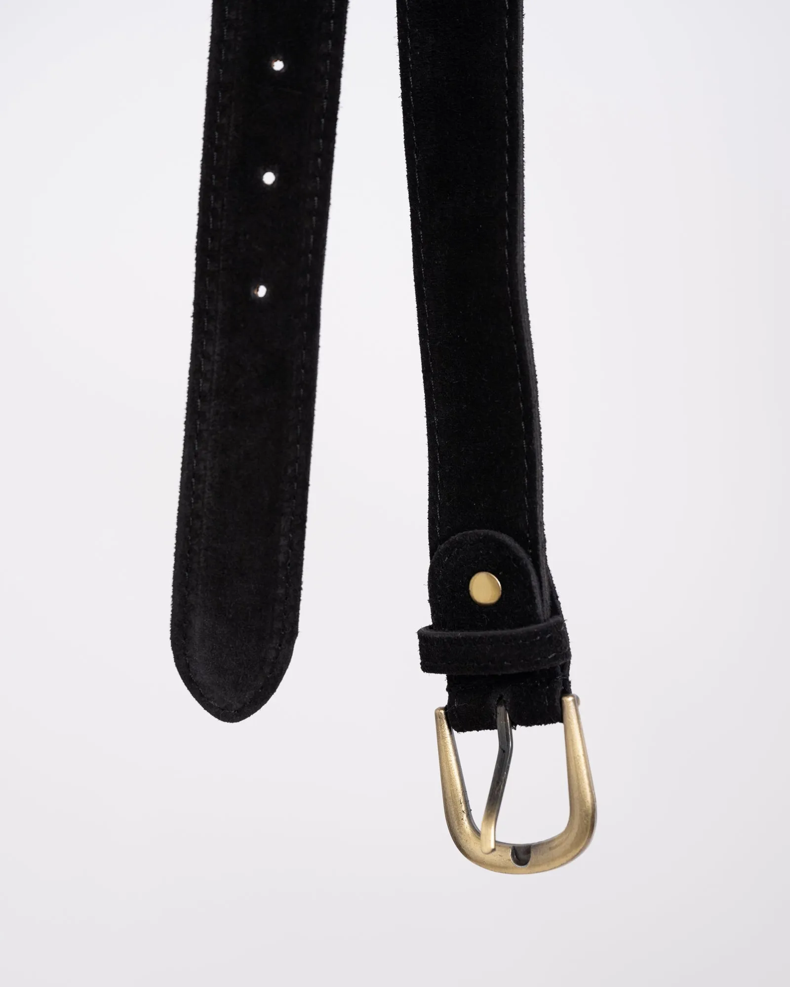 TILTIL Belt Black Suede
