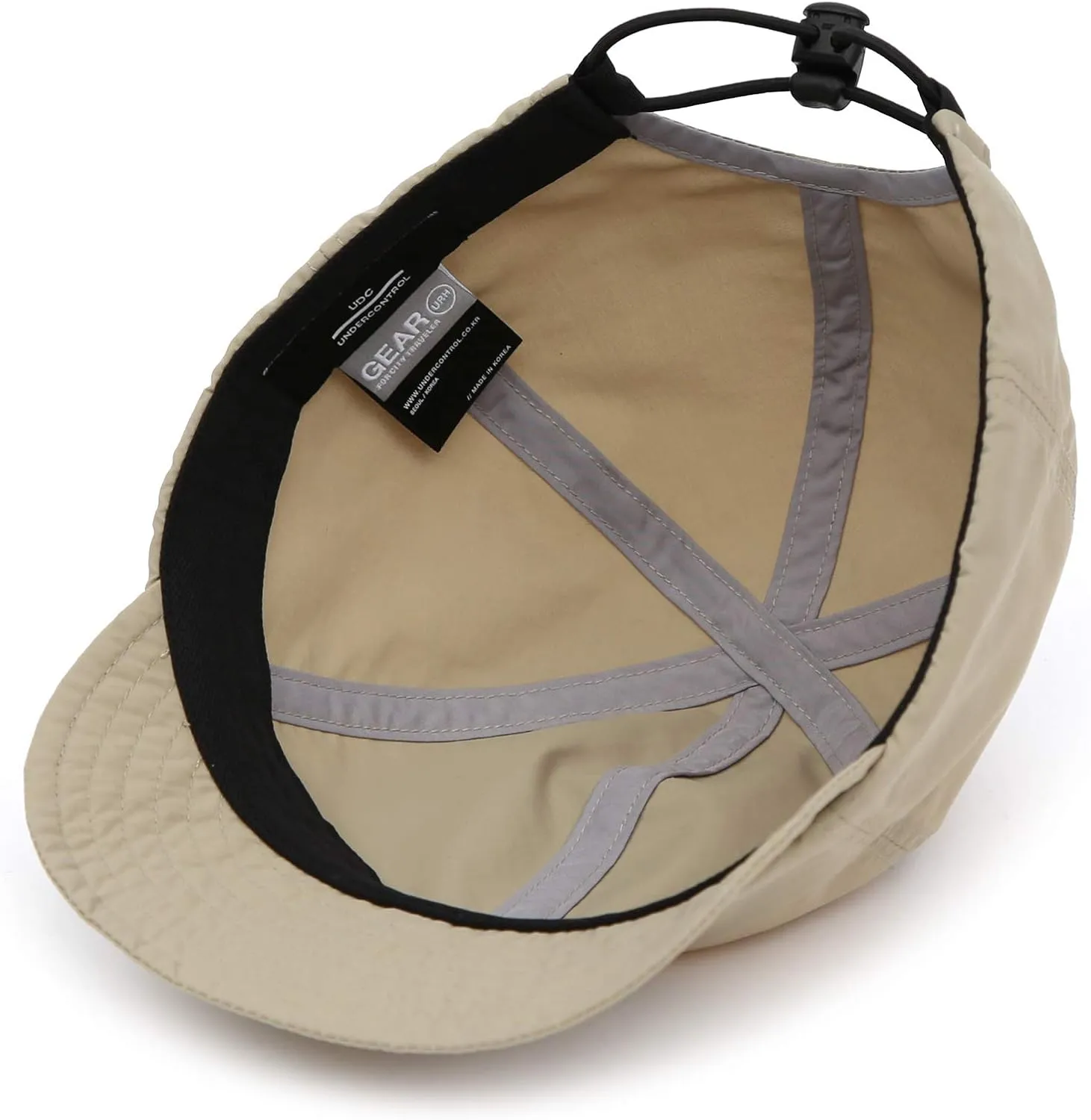 UNDERCONTROL Colorful Cycling Supplex Cap UPF 40 Low Profile Short Brim Foldable Quick Dry Outdoor Sports Adjustable hat