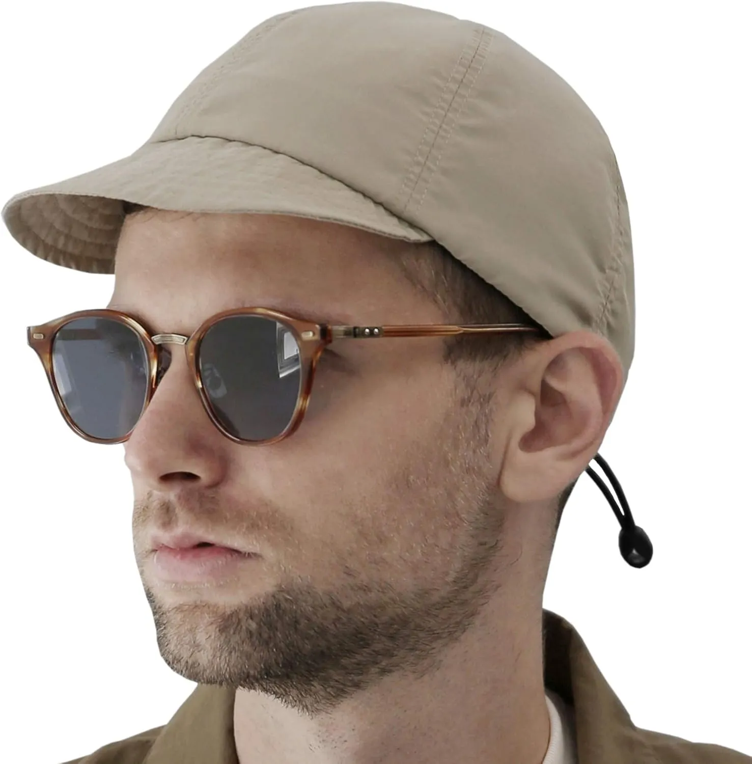 UNDERCONTROL Colorful Cycling Supplex Cap UPF 40 Low Profile Short Brim Foldable Quick Dry Outdoor Sports Adjustable hat