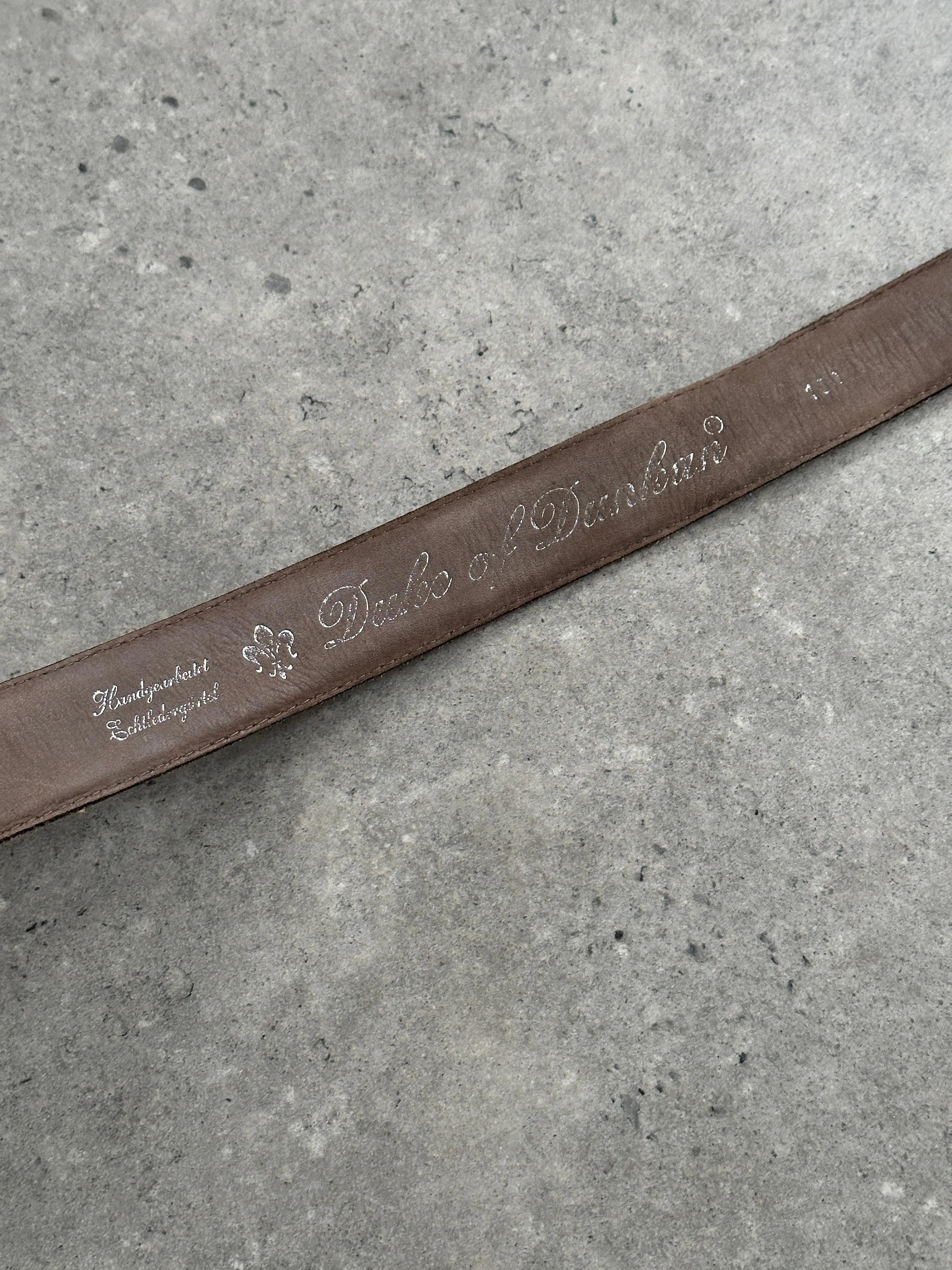 Vintage Leather Belt - W35-W39