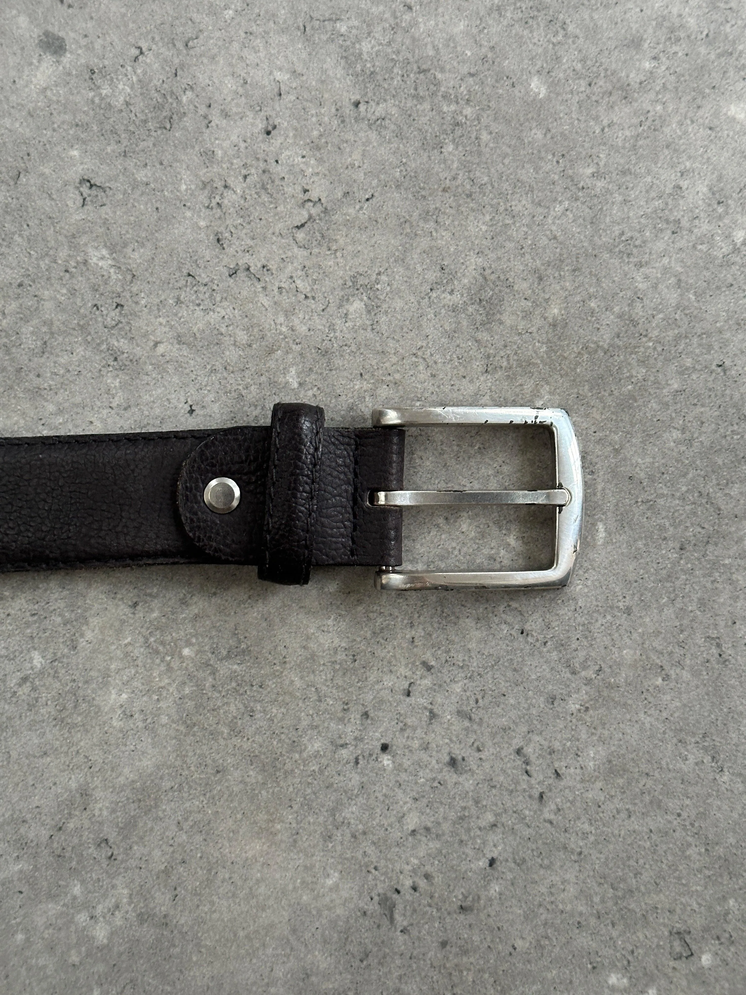 Vintage Leather Belt - W35-W39