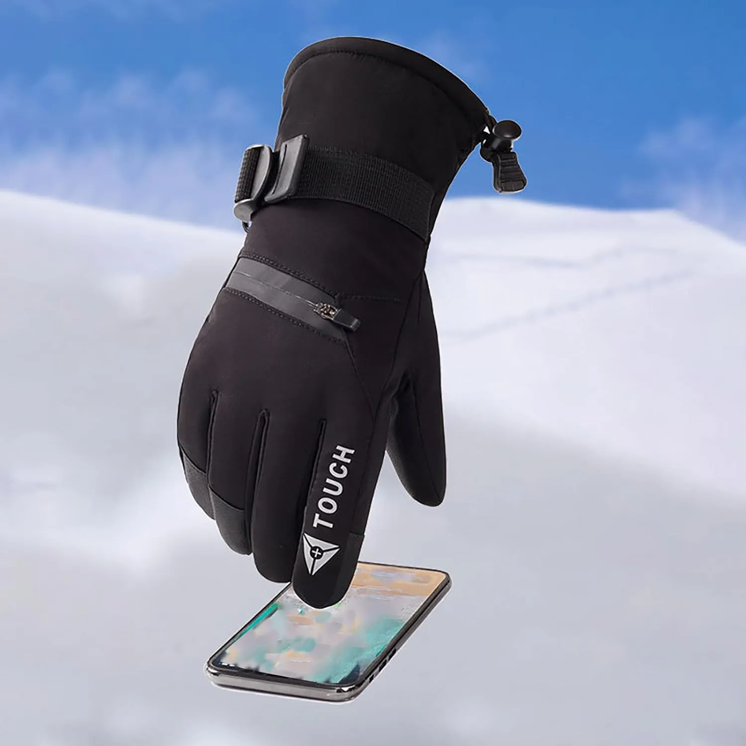 Warm Gloves for Women Thermal Water-Resistant Fleece Lined Driving Windproof Running Soft Cashmere Keep Hand Outdoor Sports Most Men Gifts
