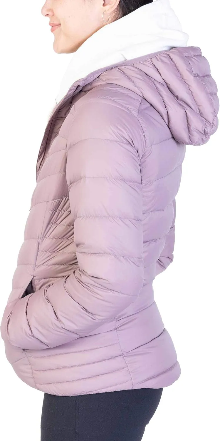 Women Rip-stop Down Puffer Jacket- Winter Coats