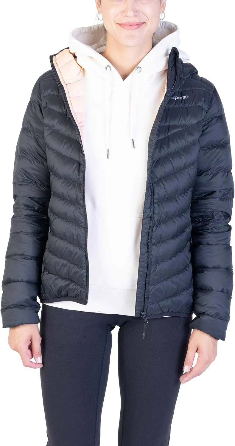 Women Rip-stop Down Puffer Jacket- Winter Coats