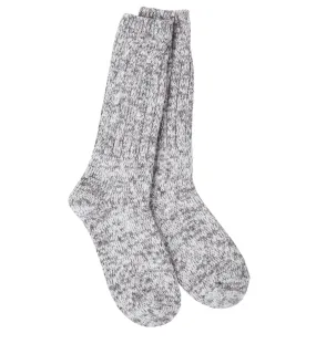 Worlds Softest Weekend Ragg Crew Socks - Rocky